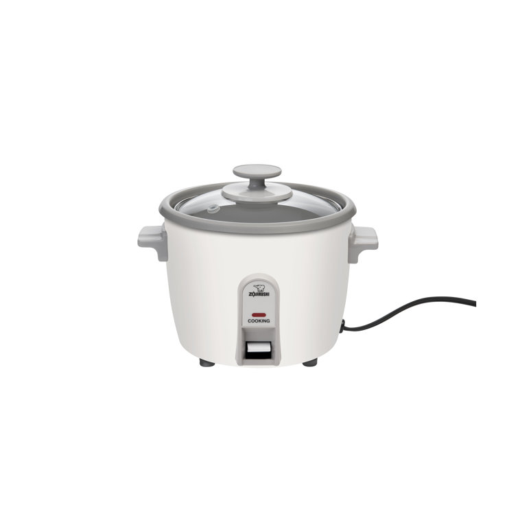 Zojirushi 3 Cup (Uncooked) Rice Cooker, White & Reviews Wayfair